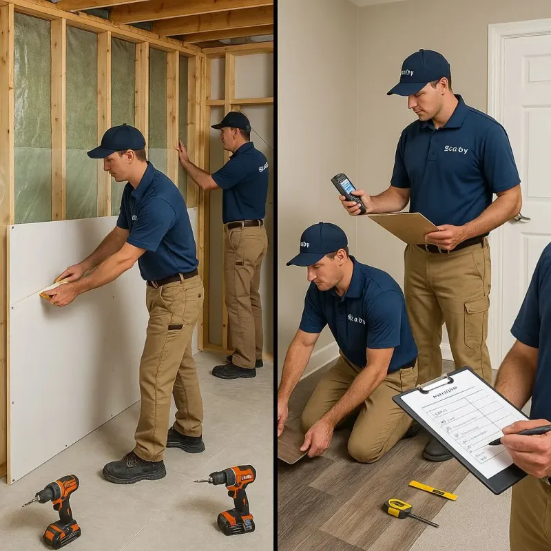 Repairs and Reconstruction process in Weirton, WV