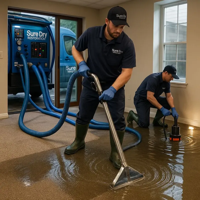 Water Extraction and Removal process in Weirton, WV